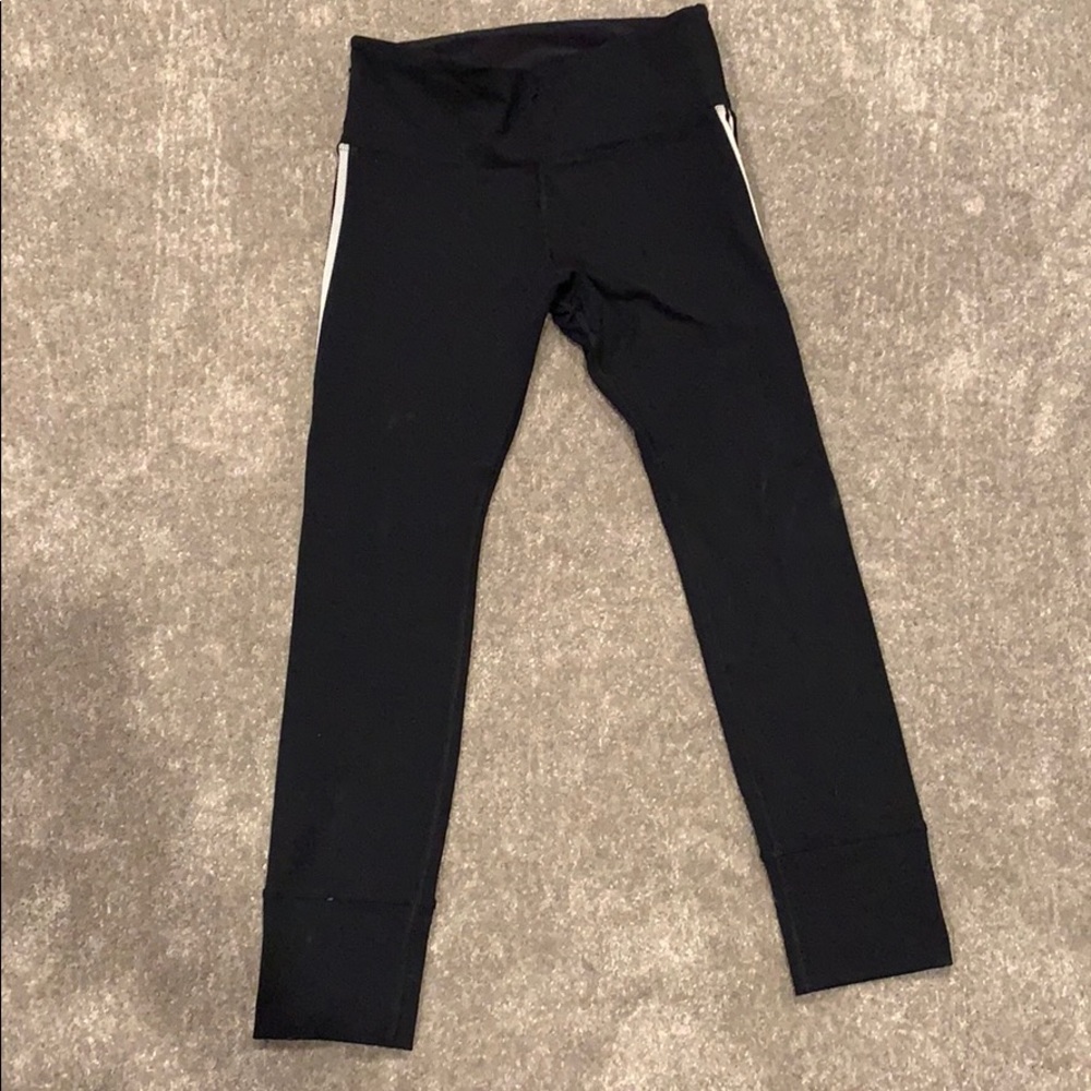 Black workout leggings